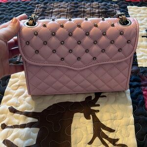 Rebecca Minkoff quilted mini leather crossbody bag NWOT